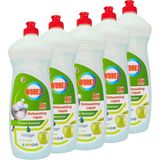 Wbrex Sıvı Bulaşık Deterjanlı-Elma KOKULU-650 ml *5