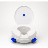 Wc Yükseltici, Klozet Kapağı Hasta ve Ameliyat Sonrası Kullanım, Banyo Güvenlik Oturağı, Kaymaz Klipsli, 10.5 cm Yükseklik, 150 kg Taşıma Kapasiteli - 001-Renkli