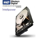 WD 3.5 AV - GP 1TB 7200 RPM 64MB SATA3 PC HDD WD10EURX (7/24 Çalışma)