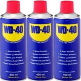 WD-40 Çok Amaçlı Koruyucu ve Pas Sökücü 400 ml 3 Adet Etkili Temizlik ve Koruma