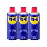 WD-40 Çok Amaçlı Koruyucu ve Pas Sökücü 400 ml Akıllı Silikonlu Yağlayıcı Ürün 3 Adet