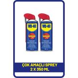 WD-40 Yağlayıcı ve Pas Sökücü Sprey 2 x 350 ML