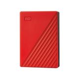 Wd 4tb My Passport Taşınabilir Harici Hard Disk, Kırmızı, BPKJ0040BRD, Wesn - 1 GB