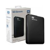 WD Elements 2 TB 2,5" USB 3.0 Harici HDD Siyah Yüksek Performans ve Hızlı Veri Aktarımı