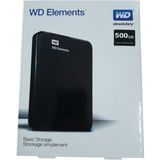 Wd Elements Wd 500 GB Taşınabilir Harici Harddisk 500 GB USB 3.0 2.5" HDD Siyah - Altın