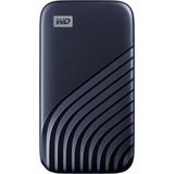 WD My Passport™ 1TB 1050MB-1000MB/s Taşınabilir SSD Ultra Hızlı Veri Transferi USB 3.2 Midnight Blue - Mavi