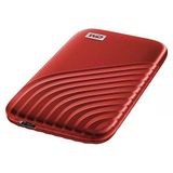 Wd My Passport SSD 500 GB Mobil SSD Depolama (Nvme Teknolojisi, Usb-C ve USB 3.2 Gen-2 Uyumlu, 1050 Mb/s Okuma, 1000 Mb/s Yazma) Kırmızı