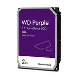 WD PURPLE, WD23PURZ, 3.5", 2TB, 256Mb, 5400 Rpm, 7/24 Güvenlik, HDD (Türkiye Distribütörü Garan