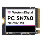 Wd Sn740 2280 512Gb Nvme Pcıe M.2. 5150/4850 Ssd (Kutusuz) Sddpnqd-512G Gen4x4
