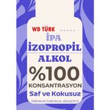 WD Türk %100 Saf Ipa 100 ml Izo Propil Alkol Temizlik Solventi (Izo Propil Dezenfektan)