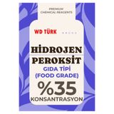 WD Türk 2 Adet Gıda Tipi Hidrojen Peroksit %35 100 ml