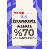 WD Türk %70 Ipa 100 ml Izo Propil Alkol Temizlik Solventi (Izo Propil Dezenfektan)