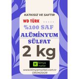 WD Türk Alüminyum Sülfat (Toz Şap) 2 kg