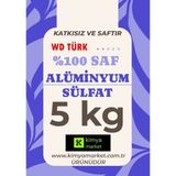 WD Türk Alüminyum Sülfat (Toz Şap) 5 kg