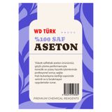 WD Türk ASETON %100 Saf Premium Kaliteli 1 lt