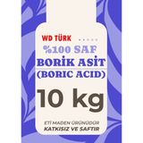 WD Türk Borik Asit Saf Katkısız 10 kg