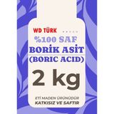 WD Türk Borik Asit Saf Katkısız 2 kg