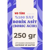 WD Türk Borik Asit Saf Katkısız 250 gr