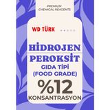 WD Türk Gıda Tipi Hidrojen Peroksit %12 500 ml