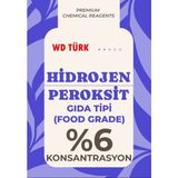 WD Türk Gıda Tipi Hidrojen Peroksit %6 250 ml