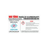 WD Türk İngiliz Karbonatı (Yenilebilir/Gıda Tipi) Saf 1 kg - E500