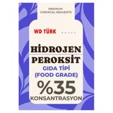 Wd Türk Wd Türk 2 Adet Gıda Tipi Hidrojen Peroksit %35 1000 Ml (Toplam 2 Lt)