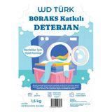 Wd Türk Wd Türk Boraks Katkılı Deterjan 2 Adet 1,5 Kg Renkliler İçin Özel