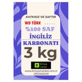 Wd Türk Wd Türk İngiliz Karbonatı 3 Kg
