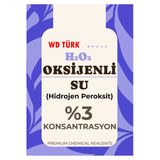 Wd Türk Wd Türk Oksijenli Su Hidrojen Peroksit %3 Perhidrol 5 Lt