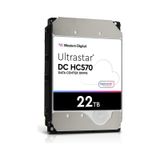 WD Ultrastar HC570 0F48155 WUH722222ALE6L4 3.5" 22 TB 7200 RPM 512 MB SATA 3 HDD