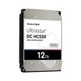 WD ULTRASTAR, HUH721212ALE604, 3.5", 12TB, 256Mb, 7200 Rpm, 7/24 Enterprise, DATA CENTER-GÜVENLİK-NAS-SERVER, HDD (DC HC520) (0F30146) (Türkiye Distribütörü Garantili)