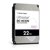 Wd Ultrastar, Wuh722222ale6l4, 3.5", 22Tb, 512Mb, 7200 Rpm, 7/24 Enterprise, Data Center-Güvenlik-Nas-Server, Hdd (