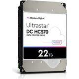 Wd Ultrastar, WUH722222ALE6L4, 3.5", 22TB, 512MB, 7200 Rpm, 7/24 Enterprise, Data Center-Güvenlik-Nas-Server, HDD (Dc HC570) (0F48155) (Türkiye Distribütörü Garantili) - 2 TB