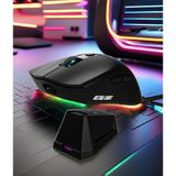 WD139 Manyetik Şarjlı BT+2.4GHZ 1600Dpı Ultra Hafif Şarjlı Kablosuz Oyuncu Mouse Oyuncu Faresi SİYAH