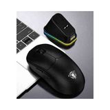 WD157 Manyetik Şarjlı Bt+2.4ghz 1600DPI Ultra Hafif Şarjlı Kablosuz Oyuncu Mouse Oyuncu - Siyah