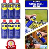 Wd40 Çok Amaçlı Yağlama Spreyi Ve Pas Sökücü 400 Ml(6 Adet)