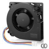 Wderair 120 mm x 32 mm Çift Bilyalı DC Üfleyici Santrifüj Fan 12 V 4 Pin PWM Büyük Hava Akışı Kendin Yap Hava Egzoz Havalandırma Soğutma için