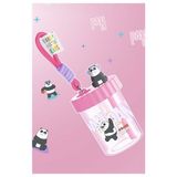 We Bare Bears Lisanslı Askılı Plastik Şişe (520ML) (Panda)