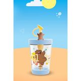 We Bare Bears Lisanslı Omuz Askılı Plastik Şişe (535ML) - Bozayı