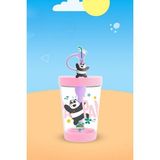 We Bare Bears Lisanslı Omuz Askılı Plastik Şişe (535ML) - Panda
