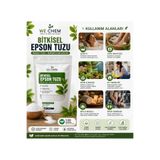 WE CHEM Bitkisel Epsom Tuzu (İngiliz Tuzu) – Magnezyum Sülfat Heptahidrat – Yüksek Saflık