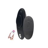 We-Vibe Moxie + App And Remote Controlled Wearable Panty Vibrator Black