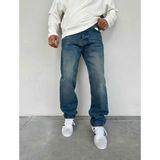 WE11 Erkek Baggy Jeans Koyu Mavi - 33