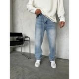 WE11 Erkek Baggy Jeans Pantolon Asit Mavi Bol Paça - 29