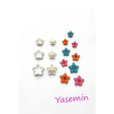 WE3D Yasemin Polimer Kil Seramik Hamuru Kalıp Seti 1,5 - 2 - 2,5cm