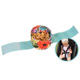 Wearabowl Bebek ve Küçük Çocuk Atıştırmalık Kasesi/Askılı Atıştırmalık Kabı | Bebek Arabasında veya araba koltuğunda otururken Atıştırmalıkları Çocuk Kalçasına Sabitler | Uğur Böceği Aşkı