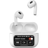 Wearfit Pro Dokunmatik Ekranlı Air 3. Nesil Kablosuz Bluetooth Kulaklık Anc - Beyaz