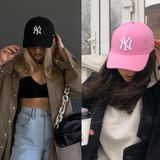 Wearflawless 2 Li Takım Unisex Nakışlı Spor Şapka - Standart - Pembe - Siyah