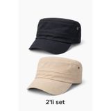 Wearflawless Ayarlanabilir Castro Şapka, Castro Cap, Kamp Şapkası, Che Guavera Şapka