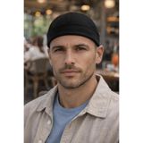 Wearflawless Erkek Docker Şapka Takke, Ayarlanabilir Skull Cap, Sipersiz Şapka, Docker Şapka